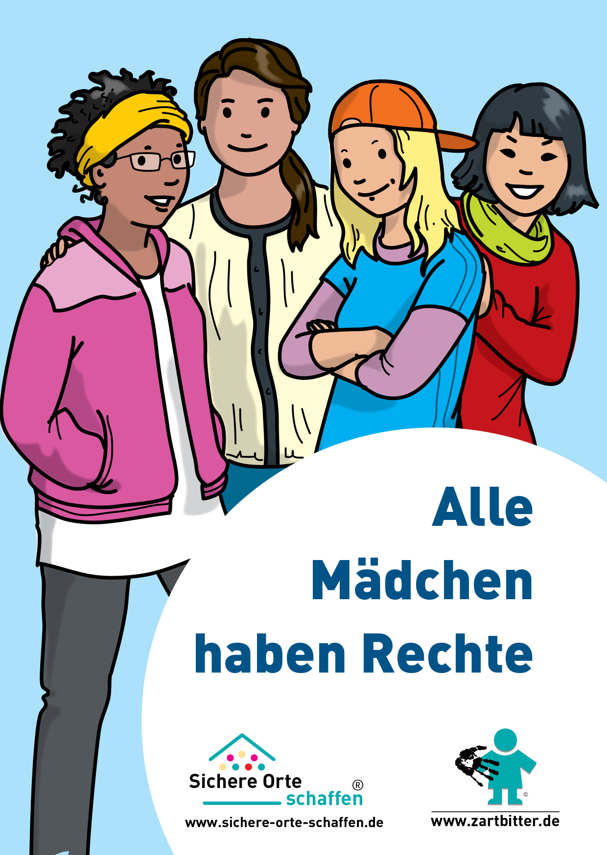 Titelbild Broschre Alle Maedchen haben Rechte